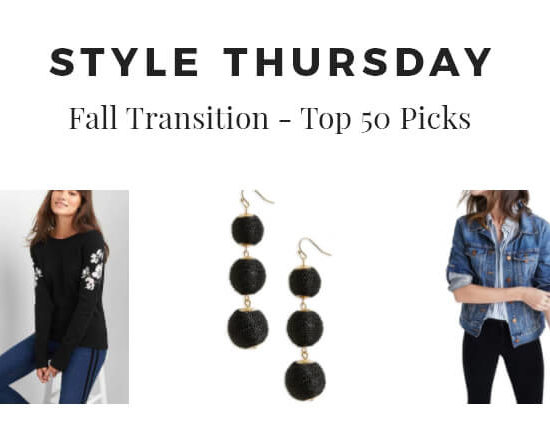 Style Thursday - Fall Transition Top 50 Pics Imagery Header