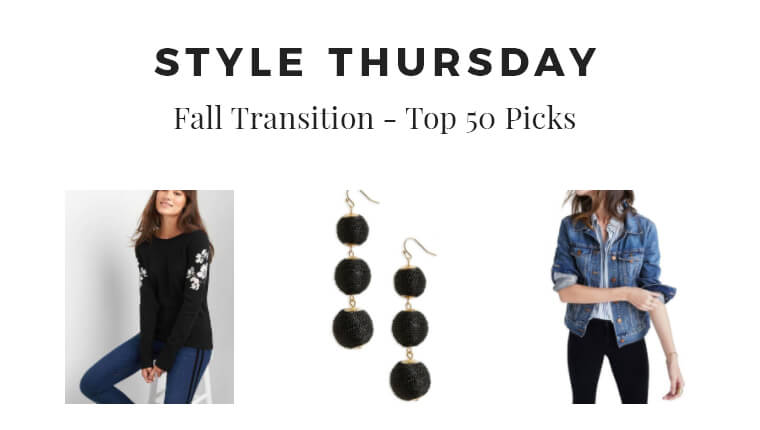 Style Thursday - Fall Transition Top 50 Pics Imagery Header