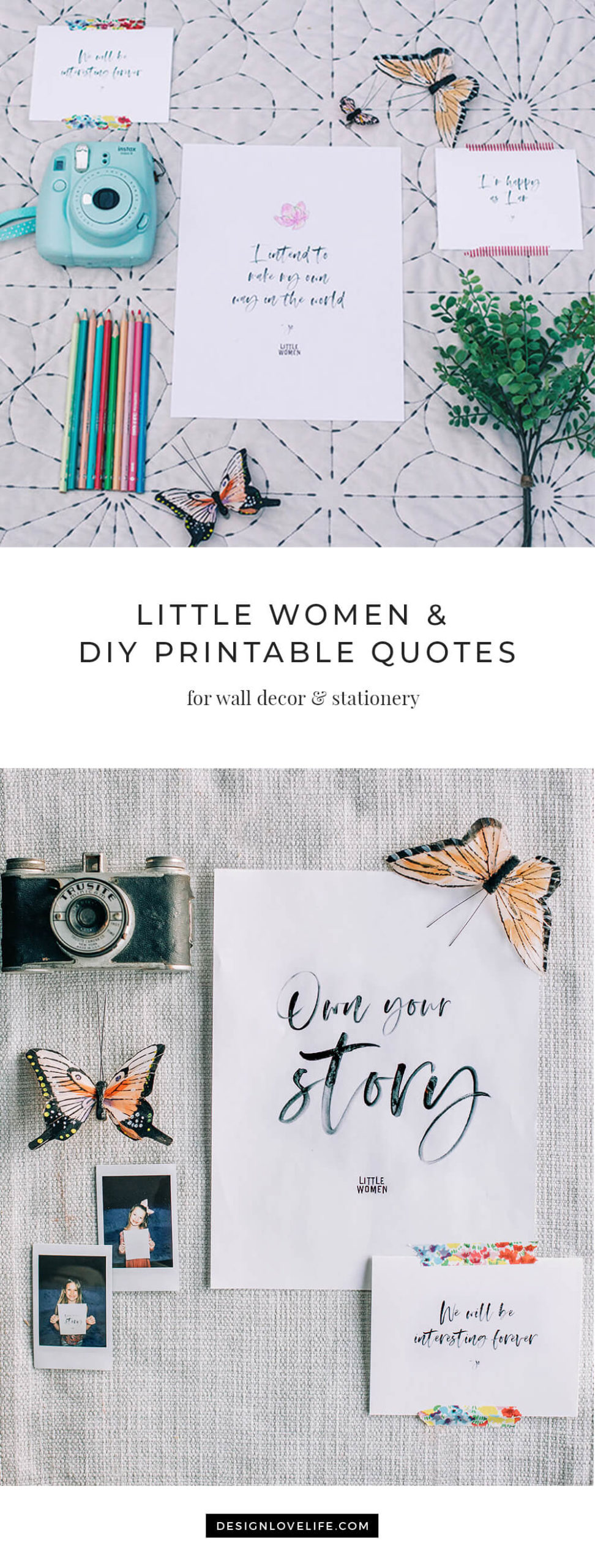 Creative Quote Art, Inspired by Little Women