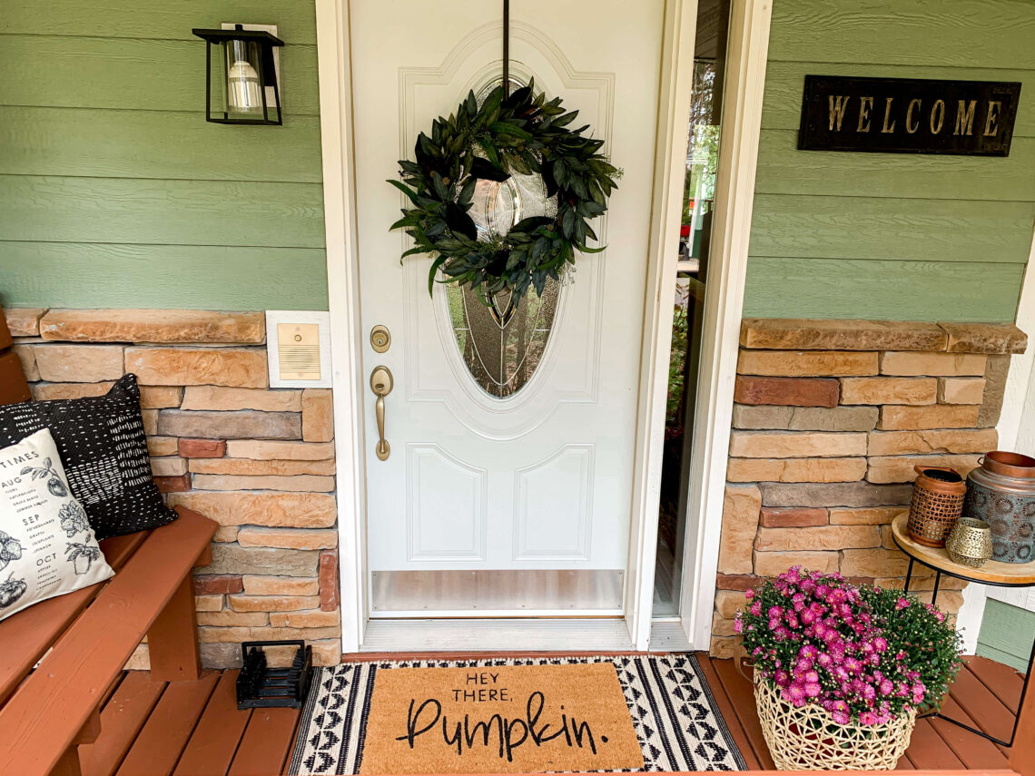Front Door Decor Ideas for Fall. Annie Johnson | Design Love Life