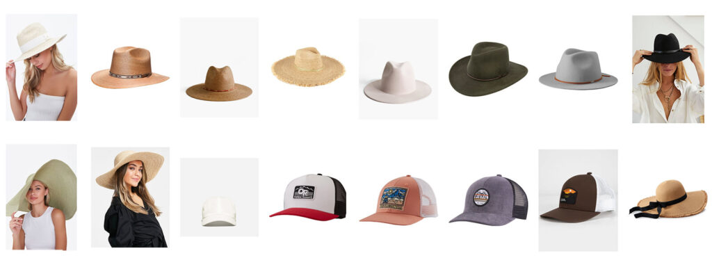 Hats for Women, Sunshine & Baseball